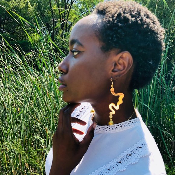 Tanha River Bends- Gold Mirror - Picture 4 of 8